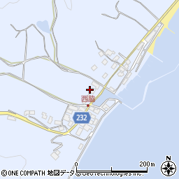 岡山県瀬戸内市牛窓町鹿忍7139周辺の地図