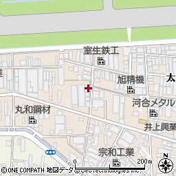 大阪府八尾市太田新町4丁目83周辺の地図