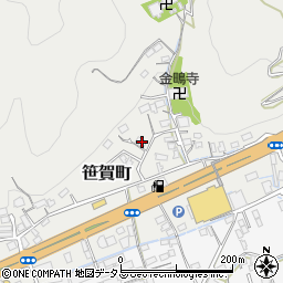 岡山県井原市笹賀町358周辺の地図