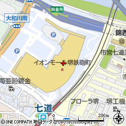 大阪府堺市堺区鉄砲町1周辺の地図