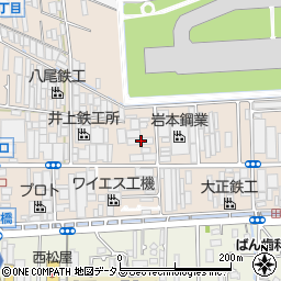 大阪府八尾市太田新町1丁目274周辺の地図