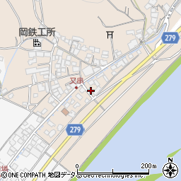 岡山県倉敷市船穂町水江1380周辺の地図