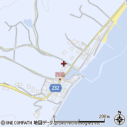 岡山県瀬戸内市牛窓町鹿忍7133周辺の地図