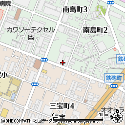 大阪府堺市堺区南島町3丁周辺の地図
