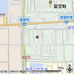 奈良県天理市富堂町147周辺の地図