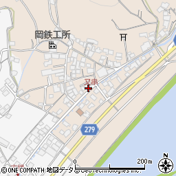 岡山県倉敷市船穂町水江1265周辺の地図