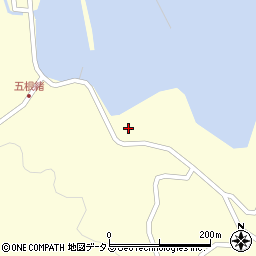 長崎県対馬市上対馬町五根緒259周辺の地図