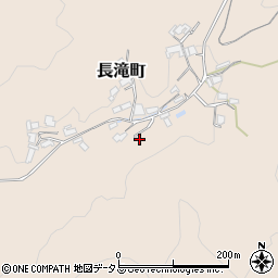 奈良県天理市長滝町607周辺の地図