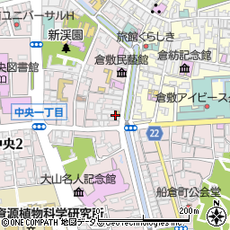 コットンベア倉敷店周辺の地図