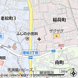 倉敷労働会館周辺の地図