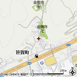岡山県井原市笹賀町338周辺の地図