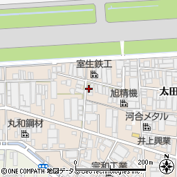 大阪府八尾市太田新町4丁目34周辺の地図