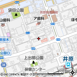 岡山県井原市上出部町470周辺の地図