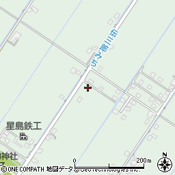 岡山県岡山市南区藤田520周辺の地図
