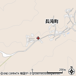 奈良県天理市長滝町210周辺の地図