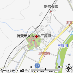 特別養護老人ホーム三篠園（ユニット型）周辺の地図