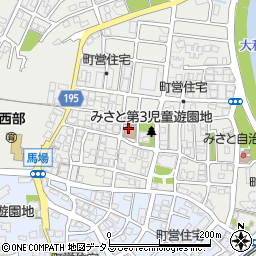 三郷町立　ふれあい交流センター・児童館周辺の地図