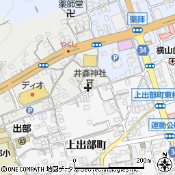岡山県井原市笹賀町42周辺の地図