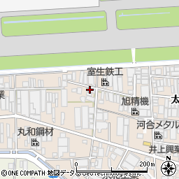 大阪府八尾市太田新町4丁目104周辺の地図