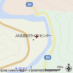 ＪＡ広島市　太田川ライスセンター周辺の地図