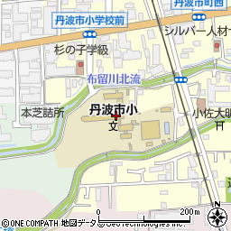 天理市立丹波市小学校周辺の地図