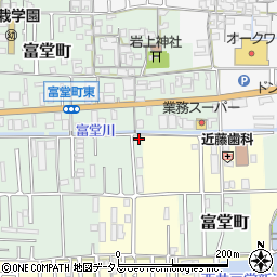 奈良県天理市富堂町169-9周辺の地図