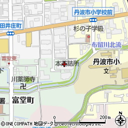 奈良県天理市富堂町63周辺の地図