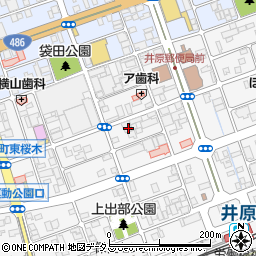 岡山県井原市上出部町463周辺の地図