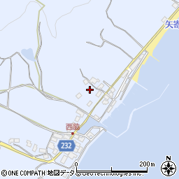 岡山県瀬戸内市牛窓町鹿忍6890周辺の地図