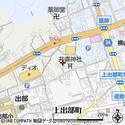 岡山県井原市笹賀町47周辺の地図