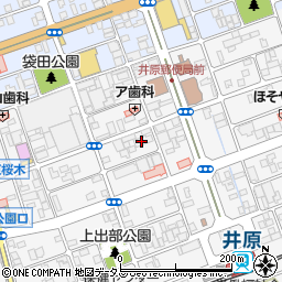 岡山県井原市上出部町458周辺の地図