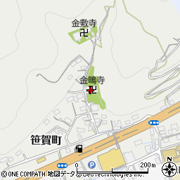 岡山県井原市笹賀町378周辺の地図