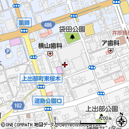 岡山県井原市上出部町433周辺の地図