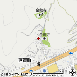 岡山県井原市笹賀町299周辺の地図