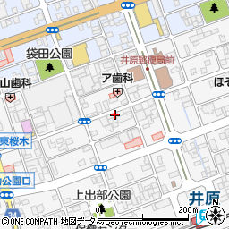 スパー井原中央店周辺の地図