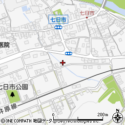 岡山県井原市七日市町797周辺の地図