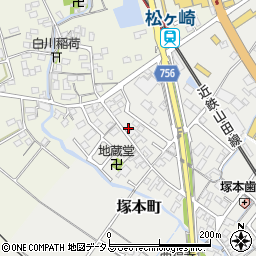 三重県松阪市塚本町189周辺の地図
