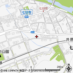 岡山県井原市七日市町787周辺の地図