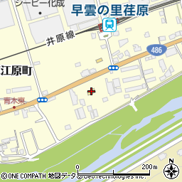 セブンイレブン井原東江原店周辺の地図
