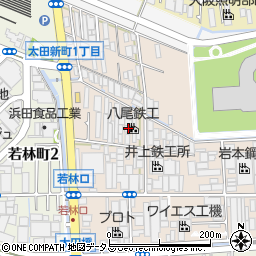 大阪府八尾市太田新町1丁目200周辺の地図