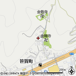 岡山県井原市笹賀町298周辺の地図