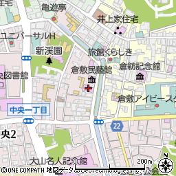 日本郷土玩具館周辺の地図