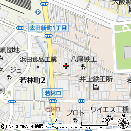 大阪府八尾市太田新町1丁目219周辺の地図