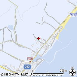 岡山県瀬戸内市牛窓町鹿忍6876周辺の地図