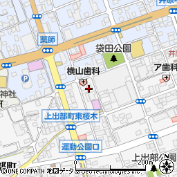 岡山県井原市上出部町427周辺の地図