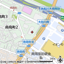 ビッグモーター　堺鉄砲町店周辺の地図
