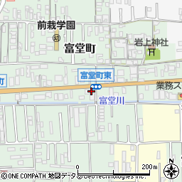 奈良県天理市富堂町202周辺の地図