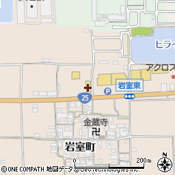 活魚料理花惣天理店周辺の地図