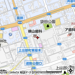 岡山県井原市上出部町430周辺の地図