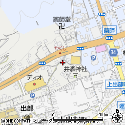 岡山県井原市笹賀町50周辺の地図